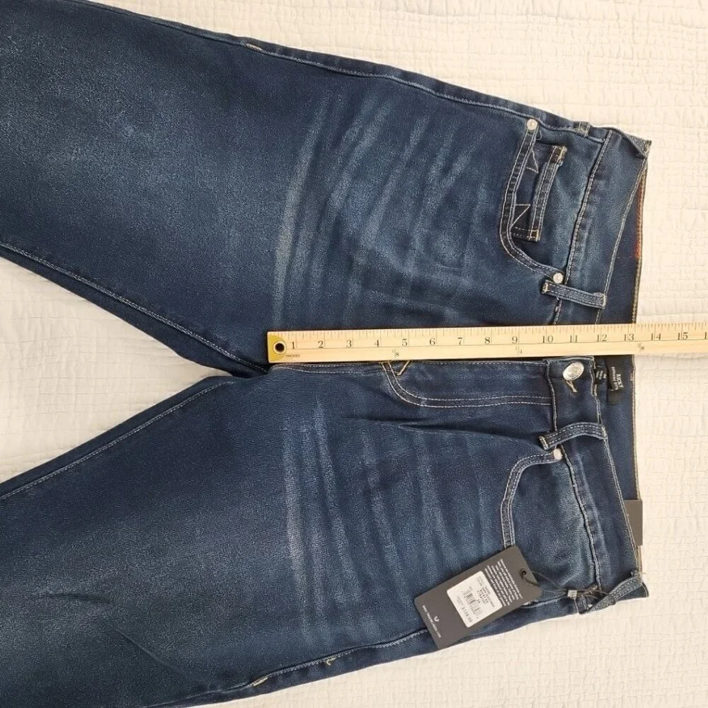 True Religion Ricky Jeans Men's 34 x 34 Relaxed Straight Blue Denim NWT Flap Pkt